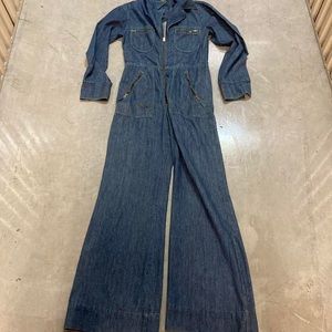 Vintage Sears Roebucks Coveralls Mechanics Jumpsuit USA Made Jumpsuit Sz 10T